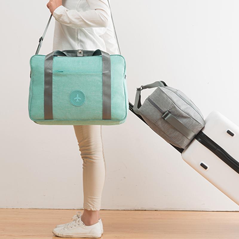 Duffel Bags JXSLTC Travel Bag Overnight Portable Organizer Handbag Folding Packing Cubes Duffle-image-699462890