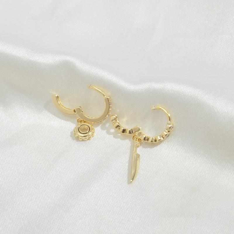 

Stud Wholesale Eardrops Earrings Ear Clips Drop Jewelry, Golden;silver