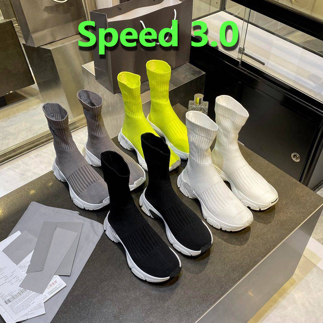 

Brand Women Sock Boots Knitting Master Designer Casual Shoes Trainer Speed 3.0 New Pattern With Sox Elegant Top Quality European Sleeve foot, Color5