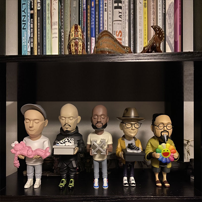 

Fashion Brand Host Doll Handmade Decoration Toy Doll Model Trendy Handsome Man Hiroshi Fujiwara Hideo Kojima
