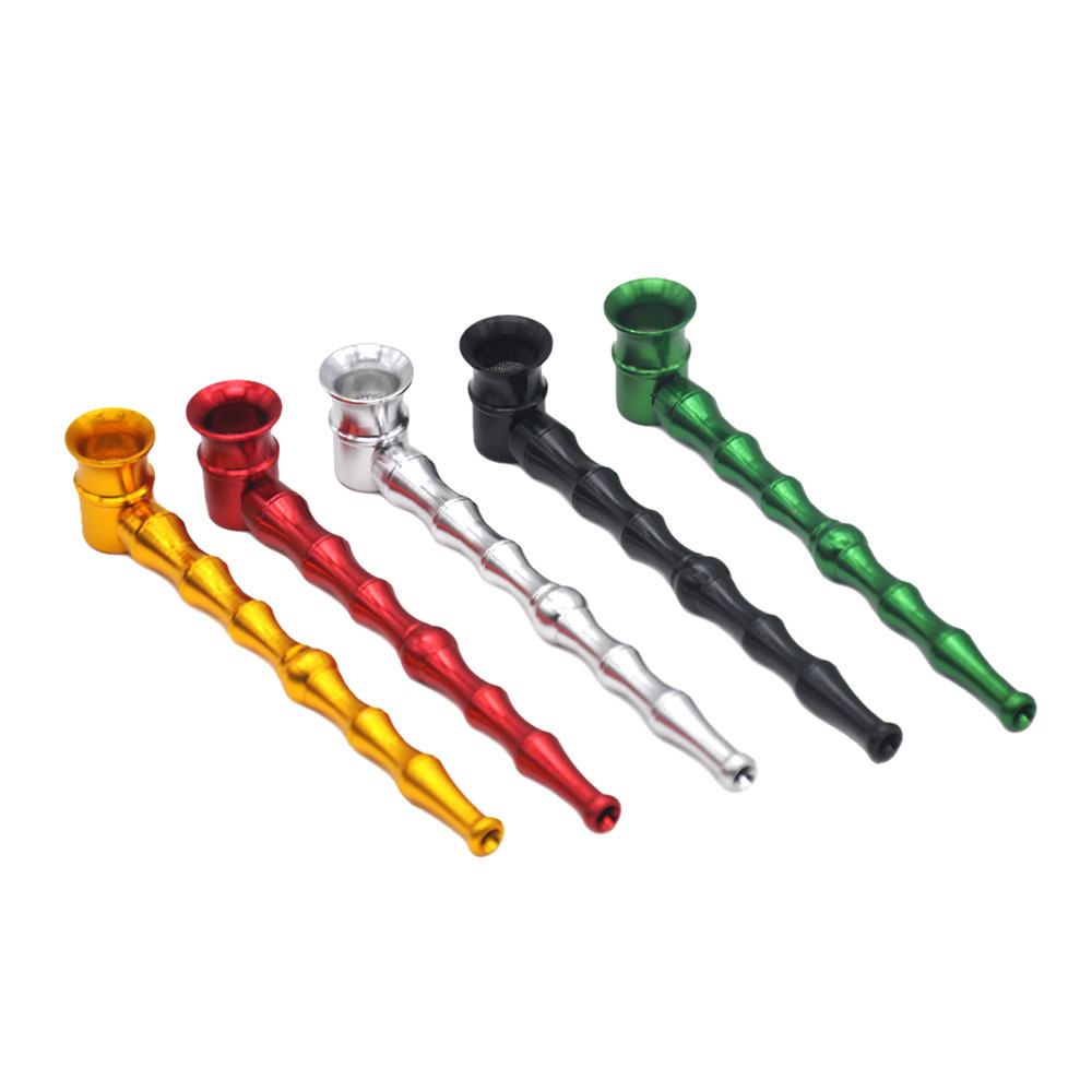 

Metal pipe aluminum alloy portable small bamboo detachable