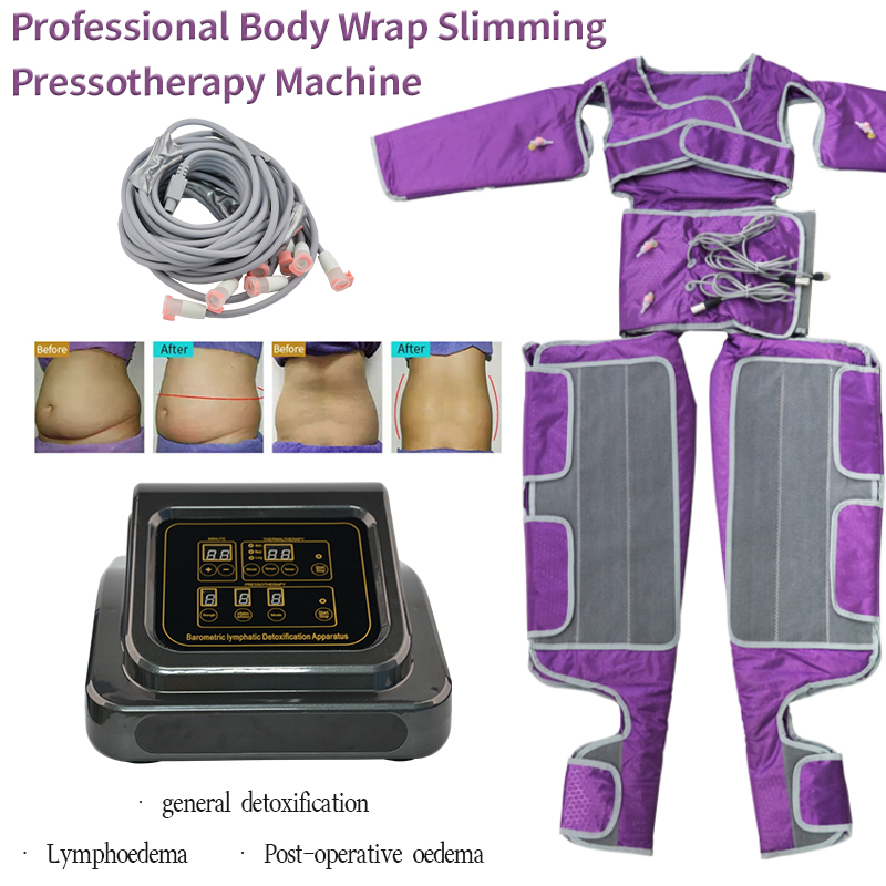 

Slimming machine lymphatic drainage body massage 2 in 1 far infrared air pressure pressotherapy fat burning equipment
