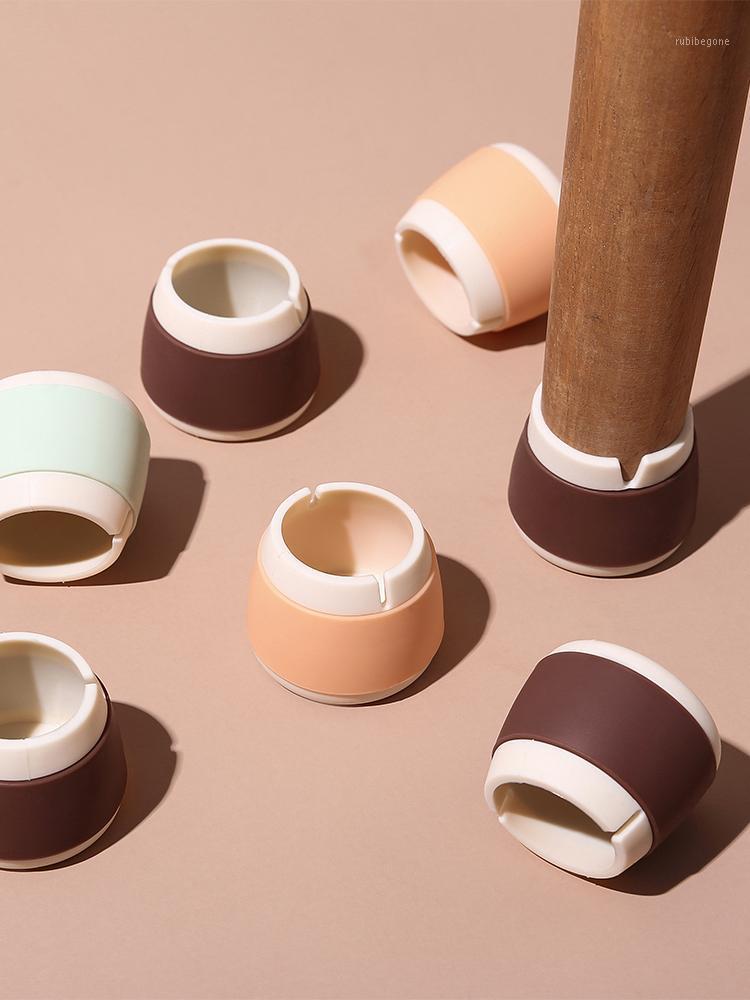 

Silicone Stool Leg Cover Table And Chair Protective Quiet Wear-Resistant Non-Slip Legs Covers