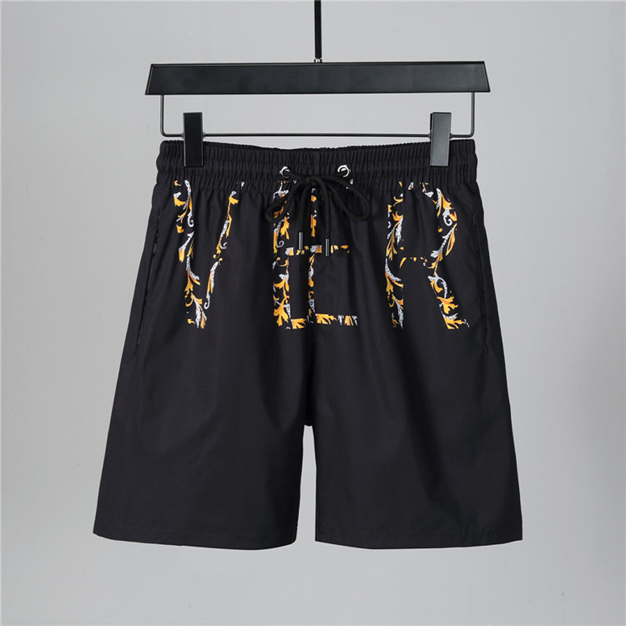 

Summer Fashion Mens Swimwear Beach Shorts Quality Casual Surf Polo Men Board Short Swimming Pants Size M-XXXL, White;black
