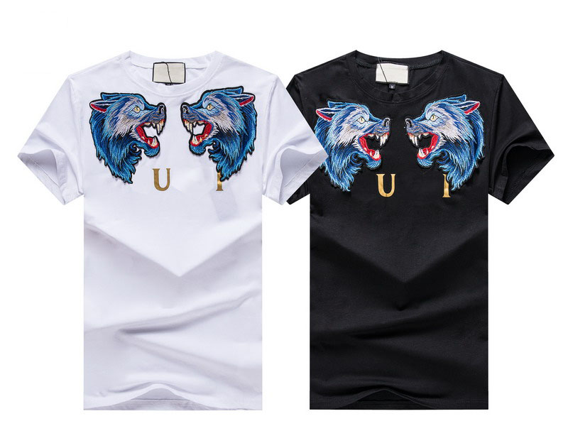 

21 Summer Luxury Europe mens embroidery bee Top t shirts Fashion High Quality designer shirt Women Street Casual tee, White;black