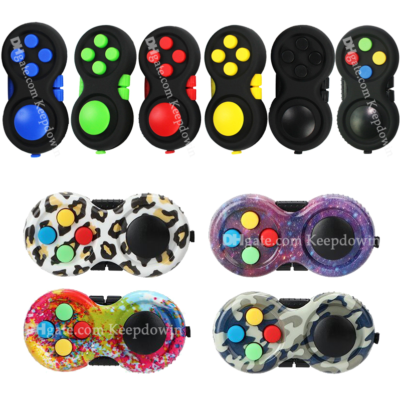 

Fidget Pad Controller Cube Sensory Silent Puzzle Toys Pack Set Relief Stress and Anxiety Depression for ADHD Autism Adults Kids