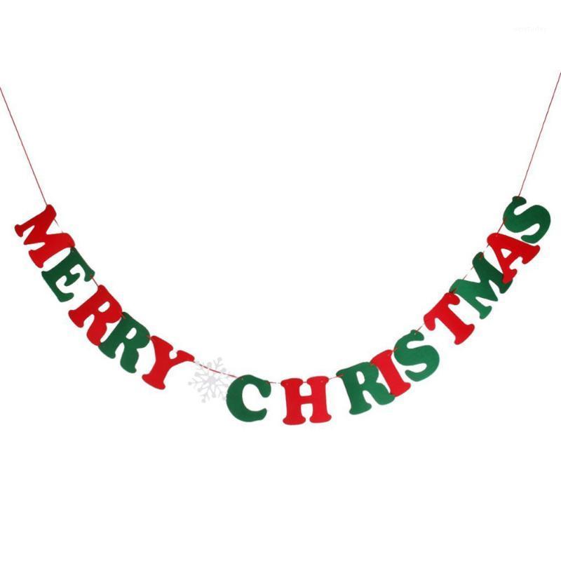 

Party Decoration 15pcs MERRY CHRISTMAS Letters Bunting Banner Home