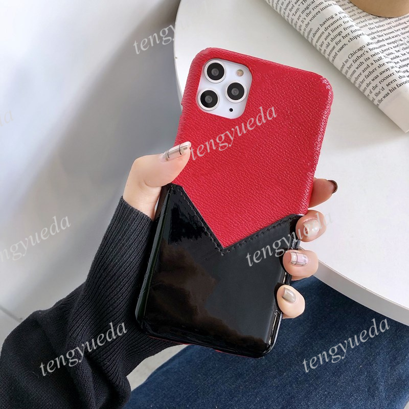 Fashion Designer Phone Cases for iphone 17 Series 16 15 14 13 13pro 12 11 pro max Leather Card Holder Cellphone Case with Samsung S22 S23 S24 S25-image-691550820