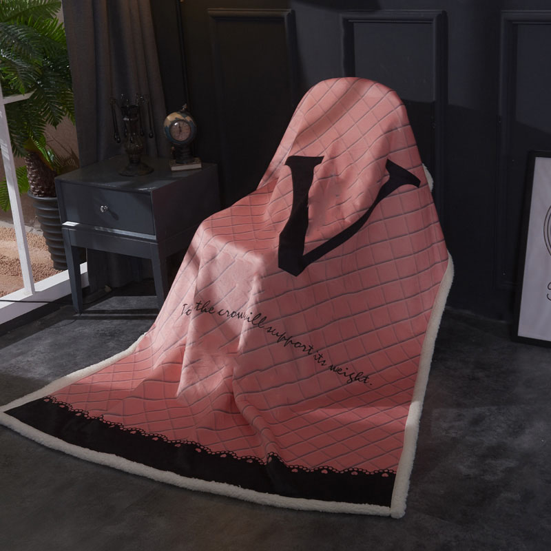 

Autumn Winter Thicken Cashmere Blankets Luxury Letter Print Blanket Adults Kids Carpet Home Textiles Beddings Free Ship