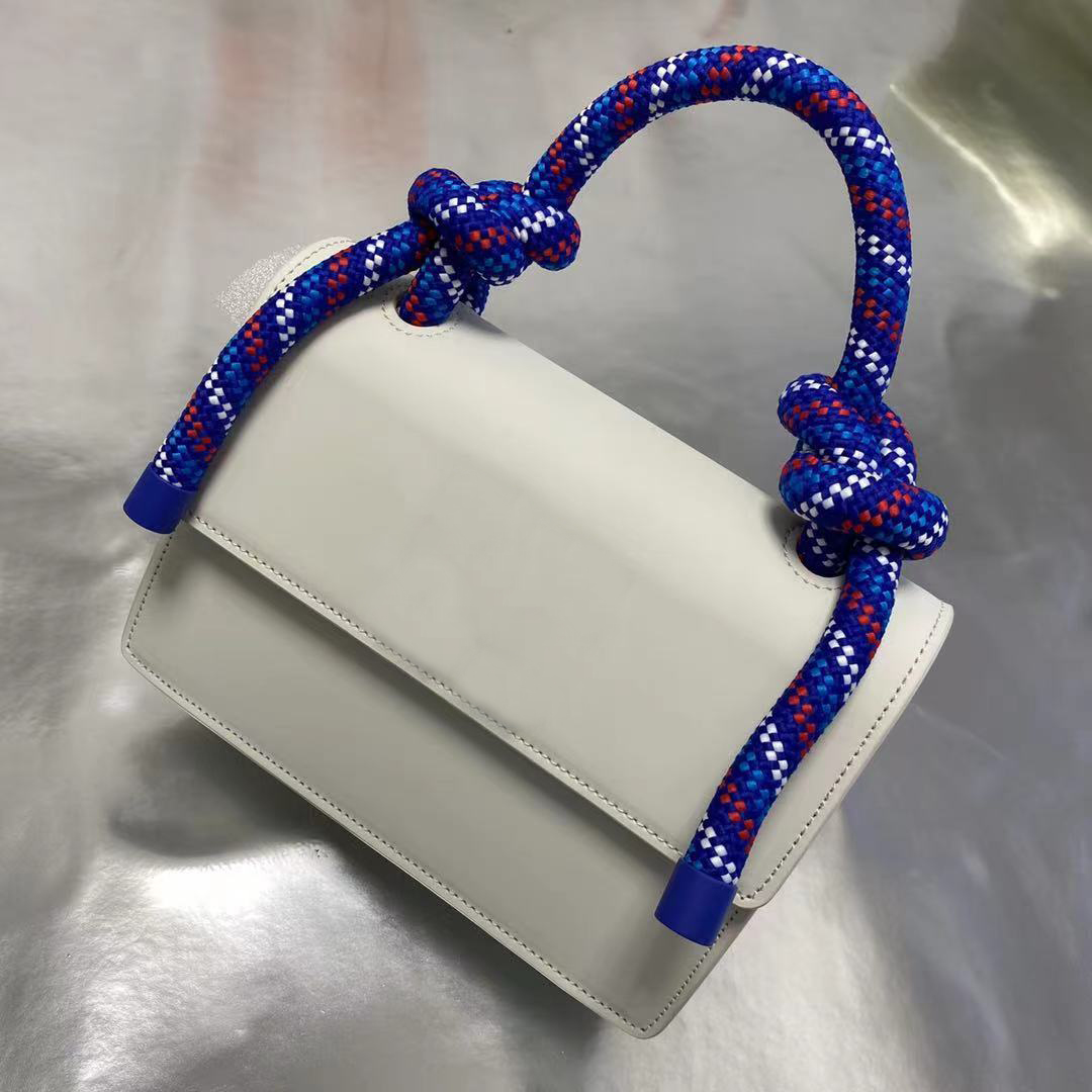 

2021ss new arrive Correct version ofF Fashionable Arrow Bag Braid Rope Bags tote bag slung over women's bag