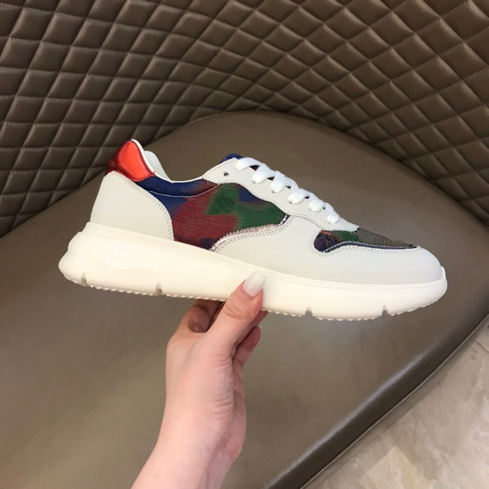 

Valentin 2021 Top Quality Hight Cut Spikes Flats Shoes For Men Leather Sneakers Casual Shoes With Dust Bag, 01