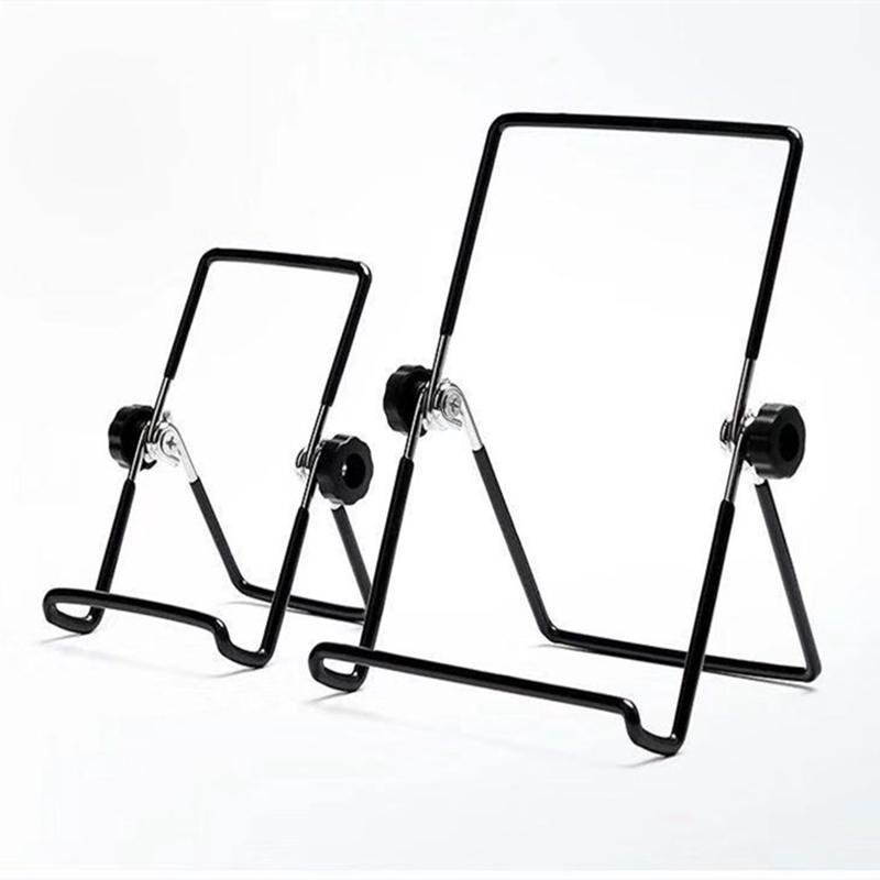 

Cell Phone Mounts & Holders Mobile Tablet PC Iron Wire Frame Desktop Cooling Folding Bracket Holder For IPad Stand Headrest Mount