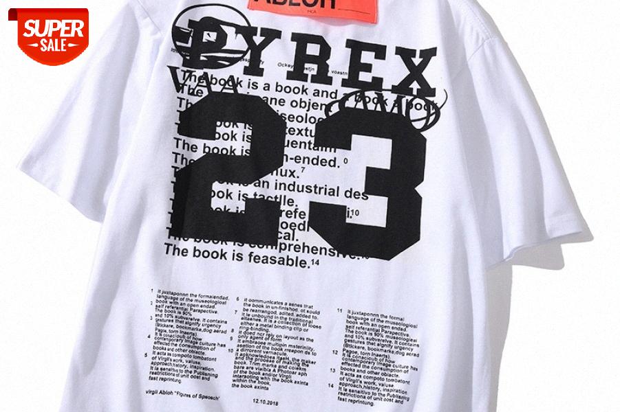 

Shirt Europe and America off Meichao white religion No. 23 team short sleeve Summer Boys girls pure cotton casual T-Shirt Tee #zn8g, White;black
