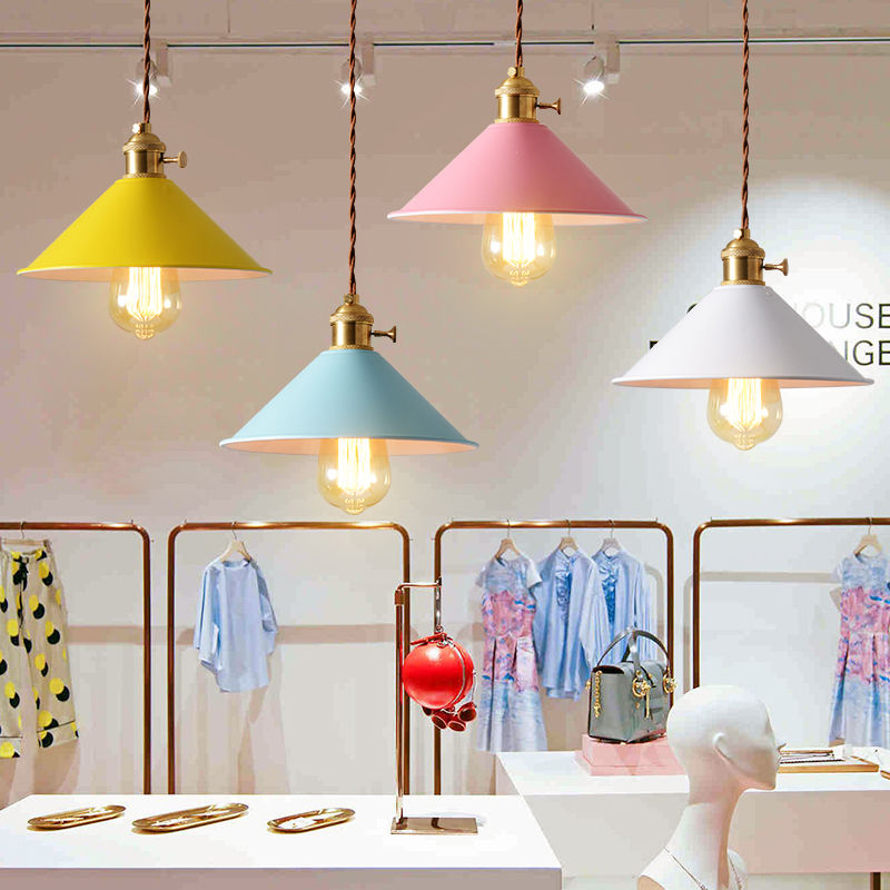 Nordic Twisted Cord Colorful Pendant Ceiling Lamp E27 Christmas Decor Home Lighting Living Room Study Dinning Bedside Hanging Lamp-image-742434187