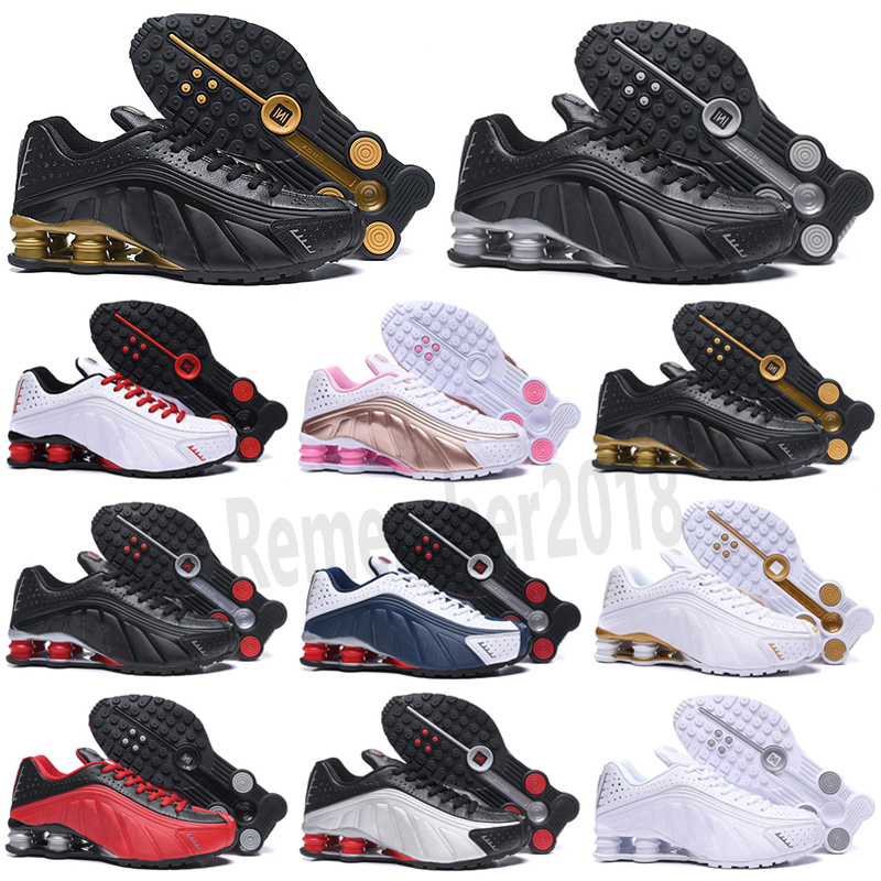 

Gold R4 OG 301 Men Womens casual shoes Triple Black White Grey Silver Blue Orange Mens trainer women Sports Shoe designer sneakers size