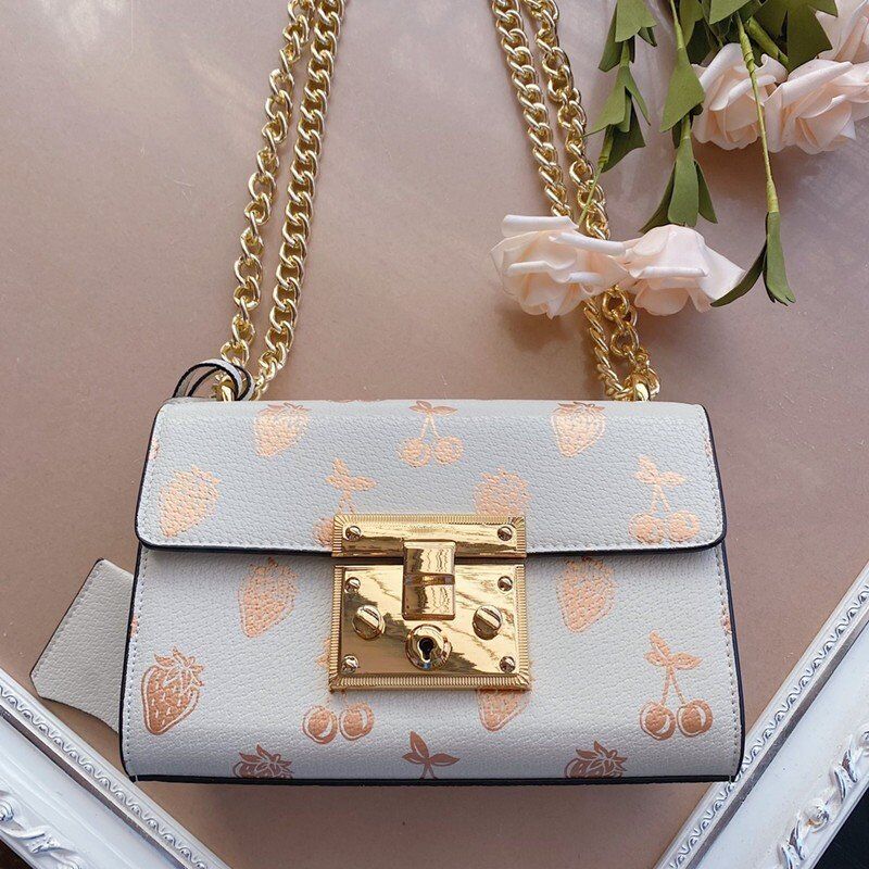 

Luxury Designers Italy Brand Padlock Shoulder Bags High Quality Genuine Leather Messenger Fashion Classic Crossbodybag Designer Women Hardware Chain Bag, Box(not sale separately)