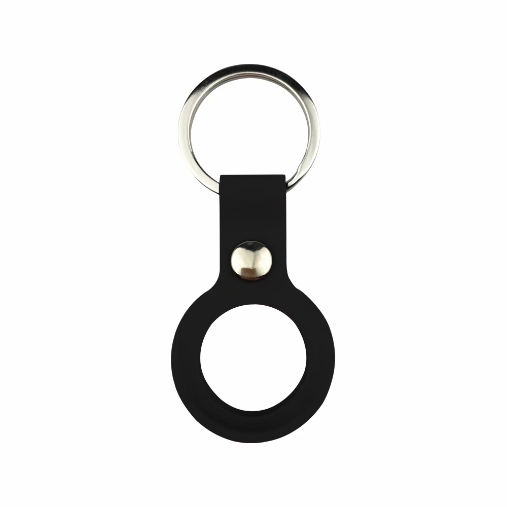 

Soft TPU Silicone Protective Cases for Airtag Anti-lost Device Finder Keychain Tracker Protect Cover with Buckle Scratch Resistant Have Retail Box MQ50