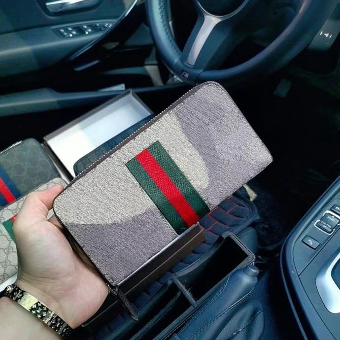 

Designers Luxurys red green stripes Ophidia Clutch Bags Men and Women Fashion Bag Business Casual Zipper Purse Long Wallet Famous Brand Handbags