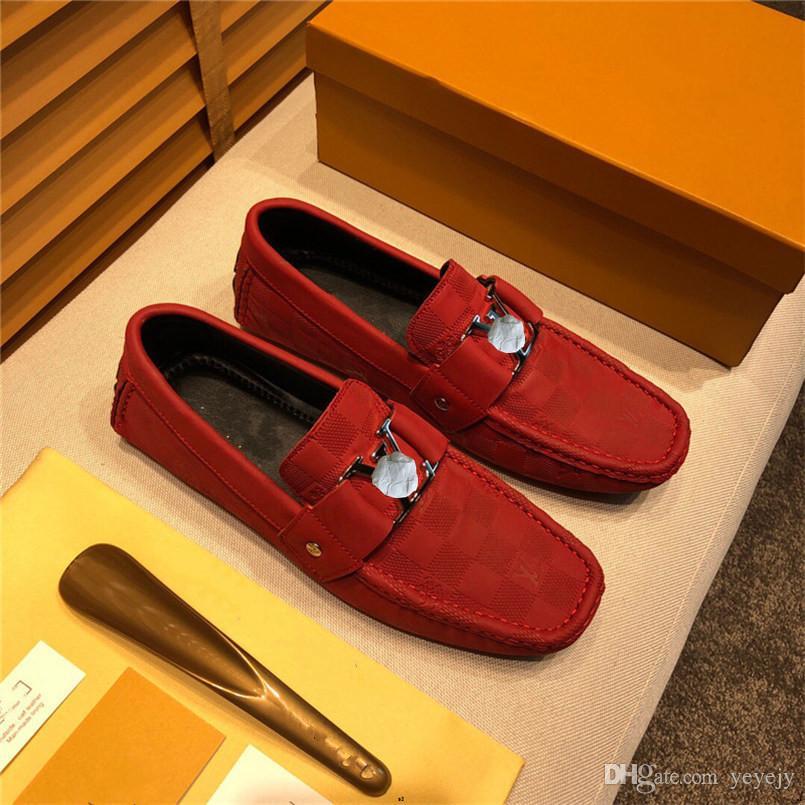 

ML Slip-On GENUINE LEATHER LOAFERS MEN CASUAL SHOES DESIGNER LUXURY Summer Autumn Mocasines Hombre Driving LOAFER Lofer Loffers 22, #01