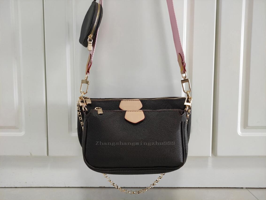 

Women Shoulder Bags Favorite Designer Fashion 3pcs Handbags Purses Flower Lady Cross body Messenger Bag, Picture