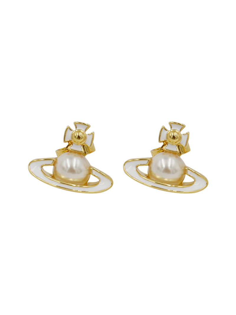 

Pearl Earrings Temperament Stud Commuting Light Luxury Niche Design Personality Simple Versatile Trendy Female Jewelry