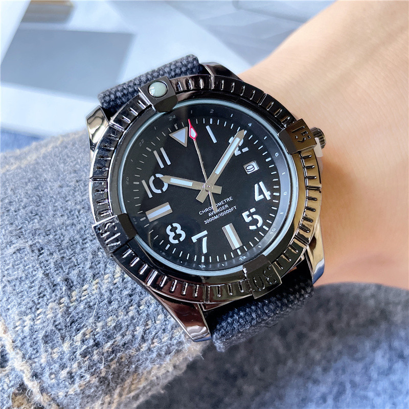 

luxury top small three needle quartz mens watches Fashion men dress designer watch Brei tling rox, 15