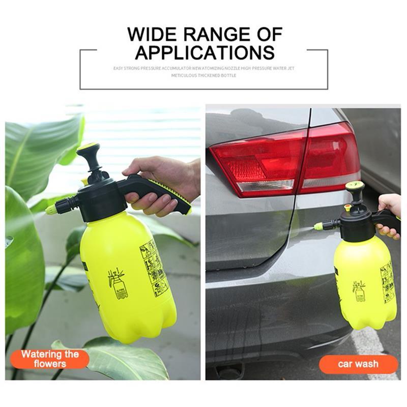 

Water Gun & Snow Foam Lance Car Wash 2L Watering High Pressure Sprayer Pneumatic Spray Bottle Hand Pump For And Garden Cleaning Washer