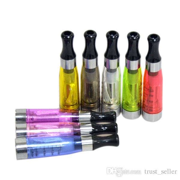 

Ego CE4 Clearomizer Atomizer Cartomizer ce5 ce6 tank 1.6ml Vaporizer for ego-t ego-k battery e cigarette starter kits 8 colors DHL