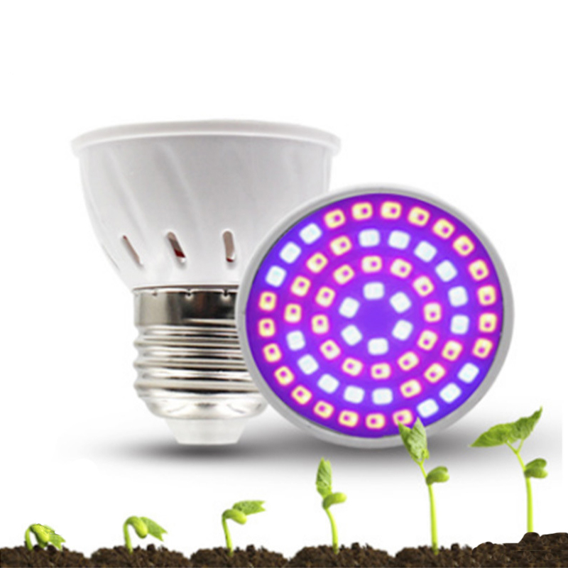 

E27/GU10/E14 LED Grow Lights Plant Lamps 2835SMD Seedling Indoors Vegetable Growth Lamp Cup Benefical to Greenhouse Cultivate and Indoor Plants Energy Saving