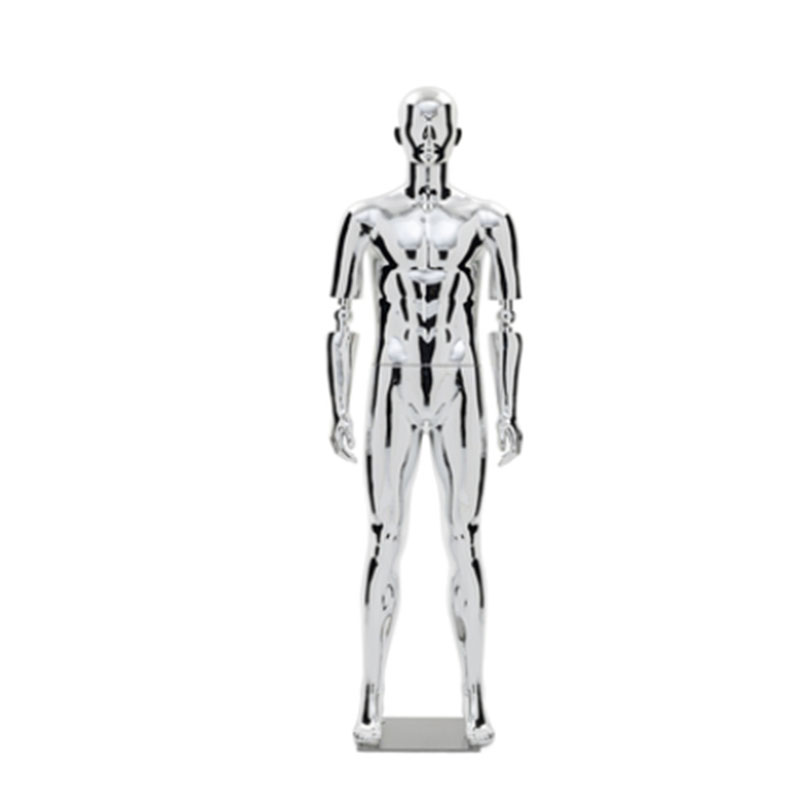 

Fashionable Electroplated Silver Mannequin Different Style Maniqui Customized