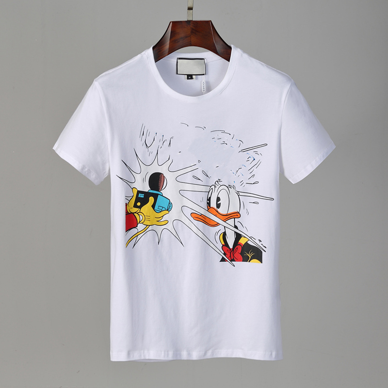 

2022 Round collar 2021 Mens T shirt Designe Letters Printed Stylist Casual Summer Breathable Clothing Men Women Top Quality Clothes Couples, White;black