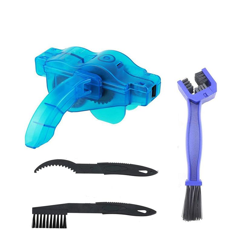 Bike Chains Bicycle Chain Cleaner Portable Mountain Clean Machine Brushes MTB Road Cycling Cleaning Kit Outdoor Sports Wash Tools-image-711187699