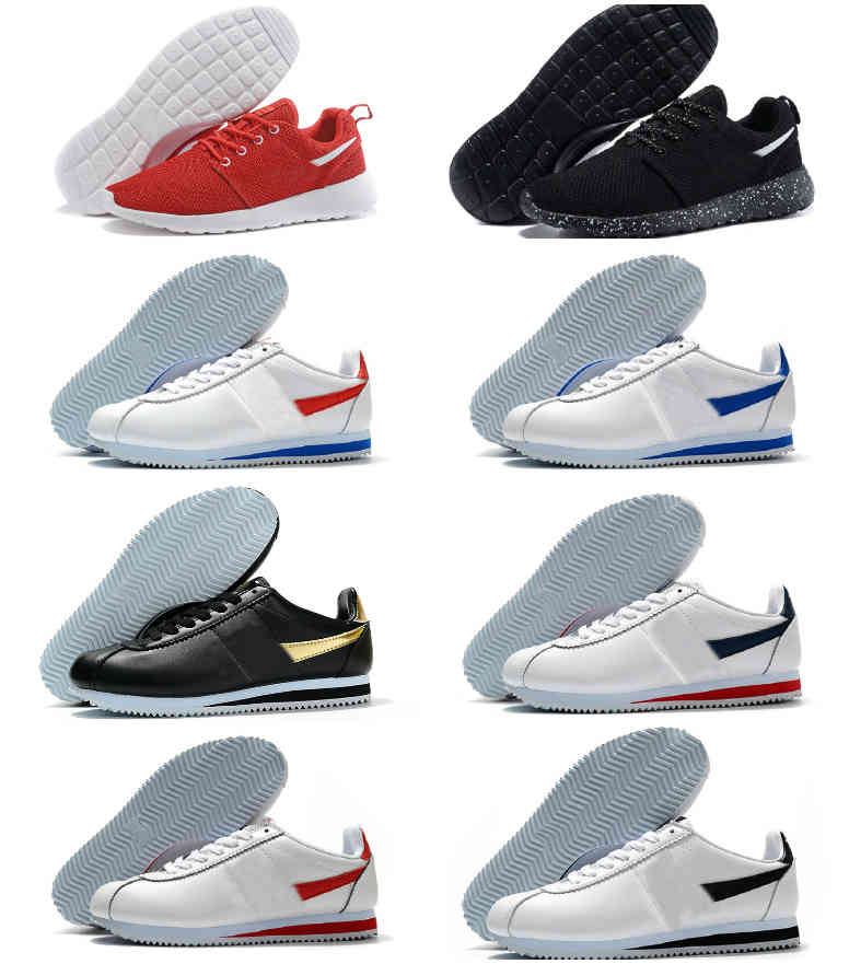 

Top Quality Cortez NYLON RM Running ShOes Black White Blue Lightweight Tanjun 2.0 Run London Olympic Breathable mesh Chaussures, Bubble wrap packaging