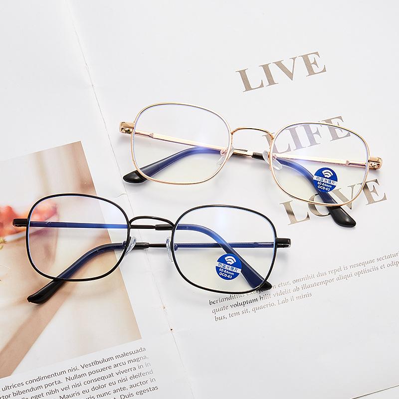 

Fashion Sunglasses Frames Blue Light Blocking Spectacles Women Men Anti Eyestrain Decorative Glasses Computer Radiation Protection Eyewear