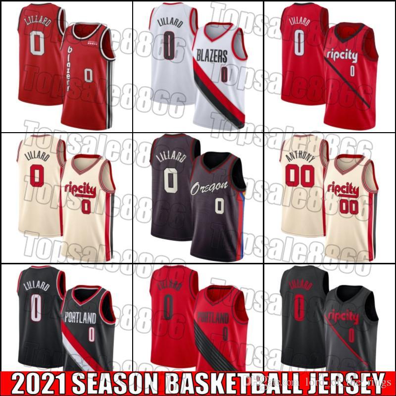 

Portland Trail Blazers Jersey Damian 0 Lillard Jersey Carmelo 00 Anthony Jerseys City Edition Jerseys zx65ba, Blue;black