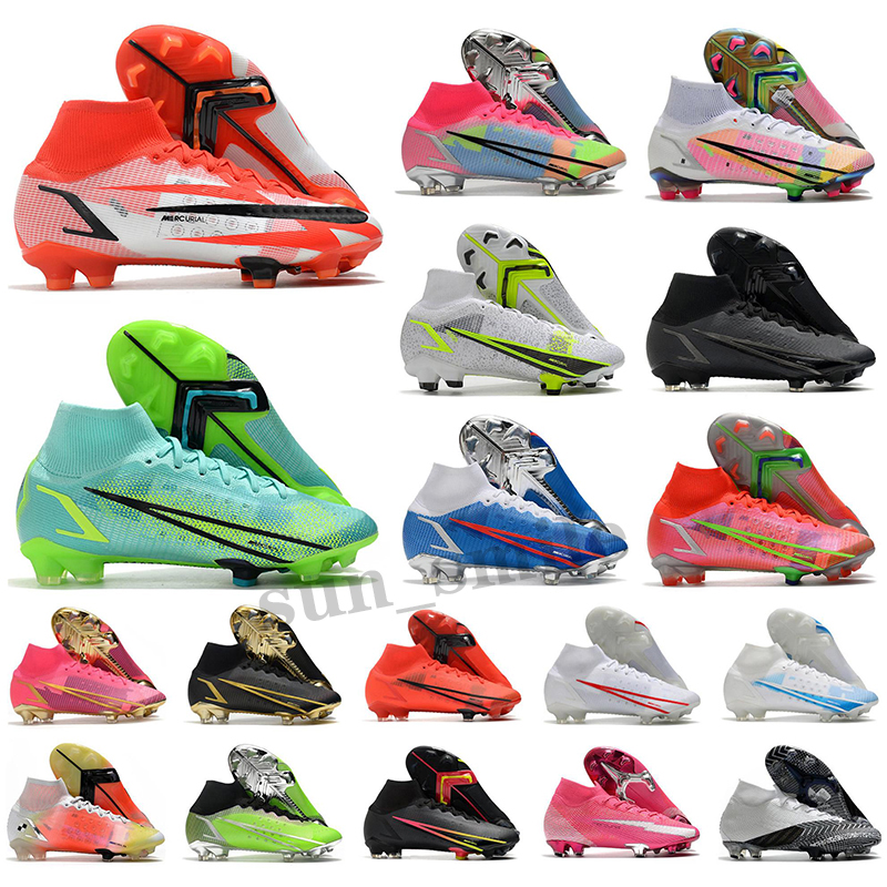 

Superfly 8 VIII XIV 360 Elite FG Soccer Shoes Dragonfly CR7 Ronaldo IMPULSE PACK MDS 14 Dream Speed 004 Mens Women Boys High Football Boots Cleats, Color 11