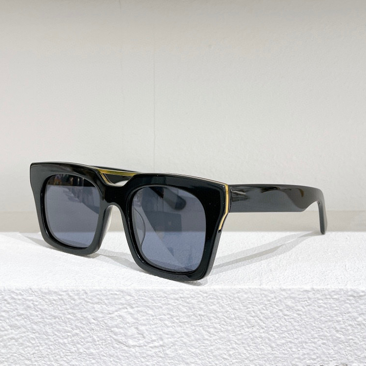 

Sunglasses For Men Women Summer BPX-211A style Anti-Ultraviolet Retro Plate Square Full Frame fashion Eyeglasses Random Box