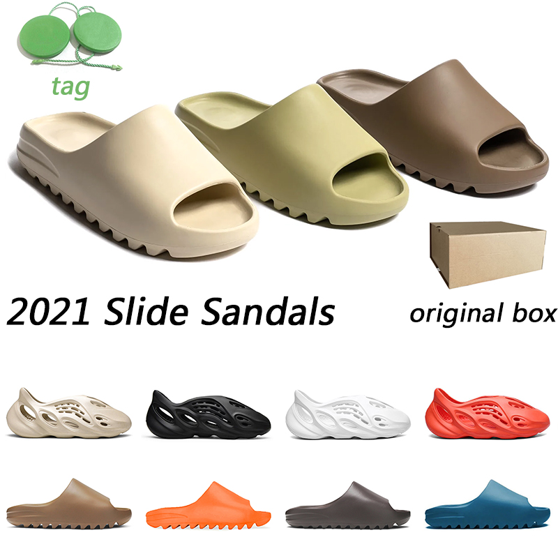 

Men Women Slide Sandals Outdoor Shoes Slipper Desert Sand Enfora Orange Earth Brown Core Mens Slippers