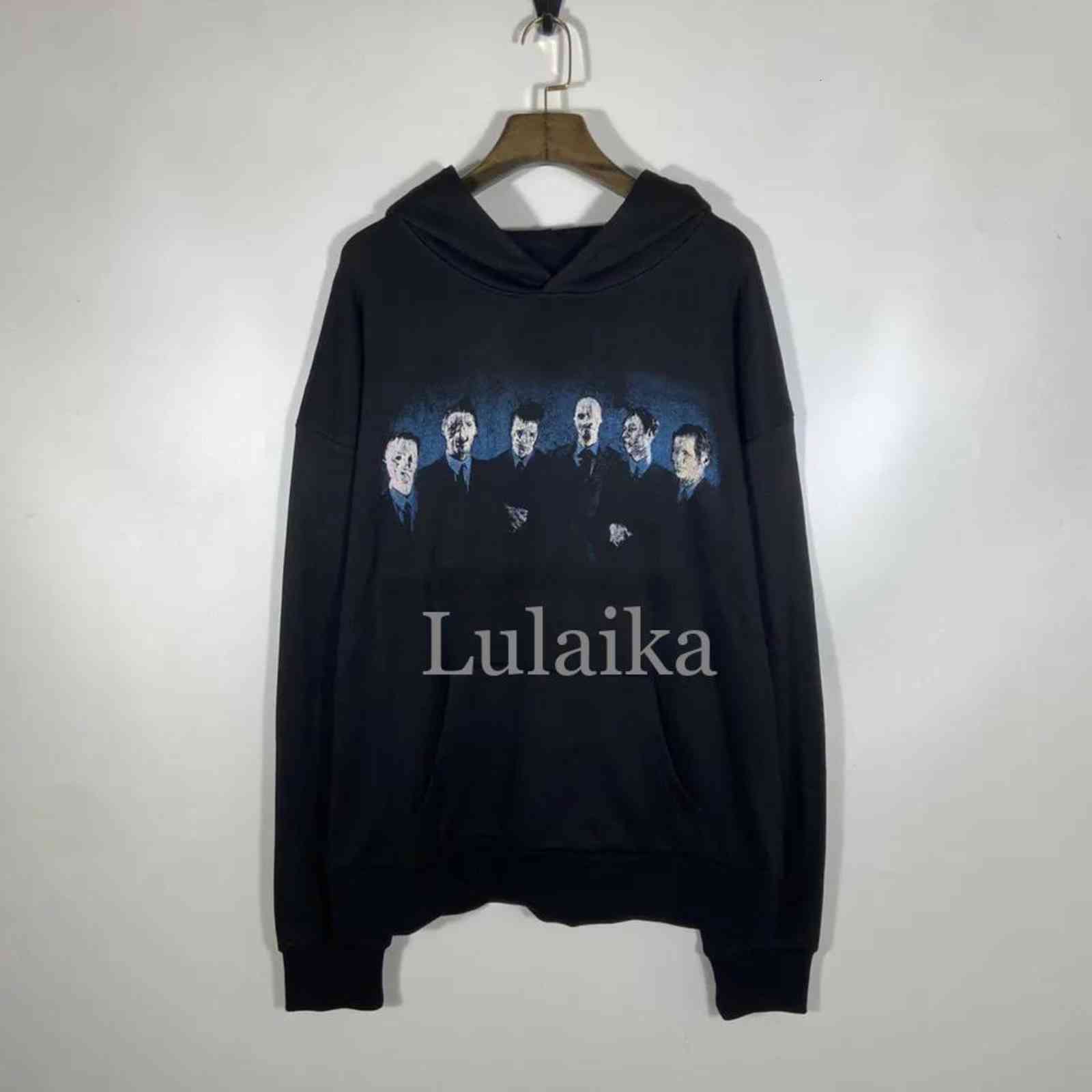 

women's jackets luxury brand autumn german design chariot band portray hoodie men and women lovers loose with hood pullover yqmj, Black;brown