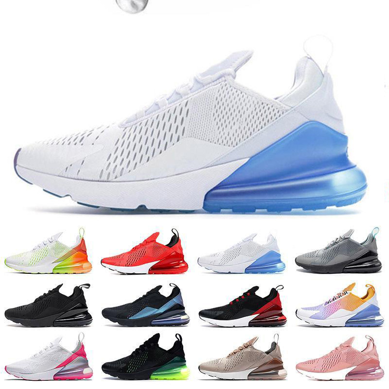 

270 running shoes triple Mesh black white red 270s BARELY ROSE Navy Blue Cool Grey Dusty men women trainers Outdoor Sports Sneakers Trainers, A13