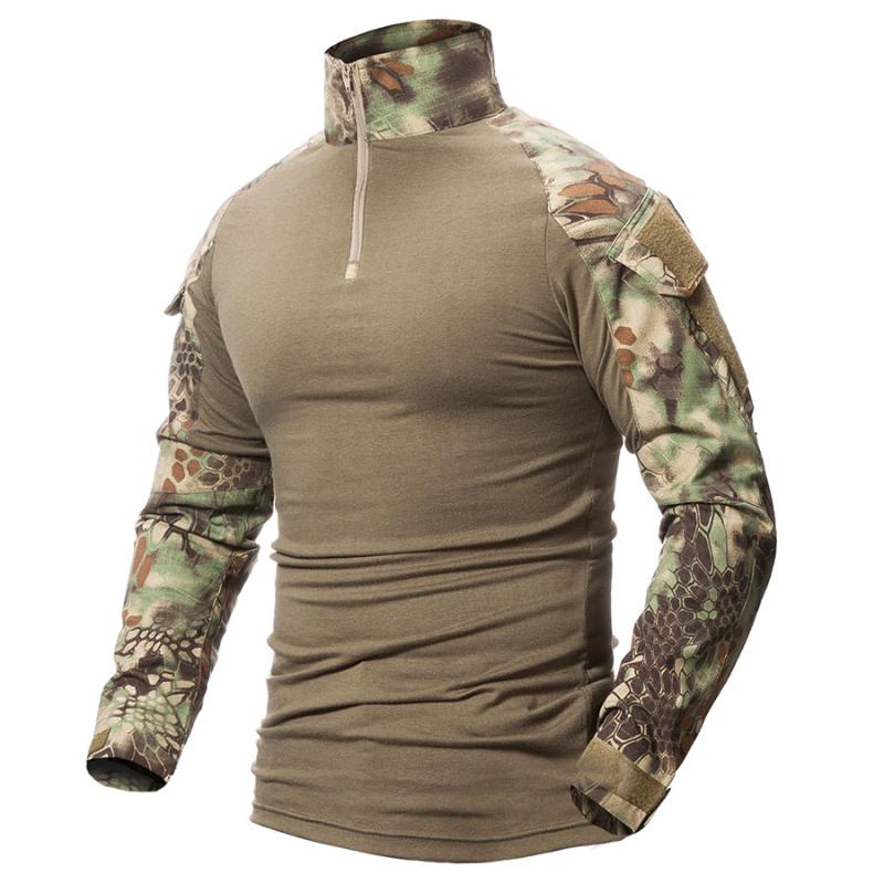 

Hunting Jackets Tactical Camouflage Military T Shirt Men US Army Combat Assault Camo Militar Uniform, Digital camo