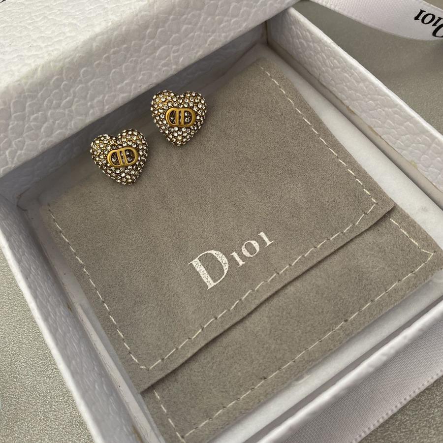 

2121 new love everyday women's full set crystal gold earrings Dijia personalized earrings stud fashion0, Golden