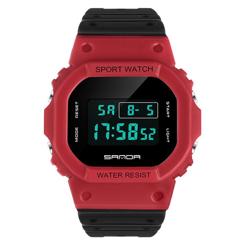 

Sport Wrist Watch Wonmen Gshock Army Wristwatch Dual Display Watches For Men Clock Male Outdoor Waterproof Hours Wristwatches, Bronze