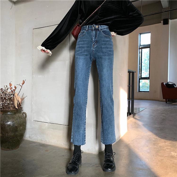 

Women's Jeans High Waist For Women 2021 Style Wide, Blue