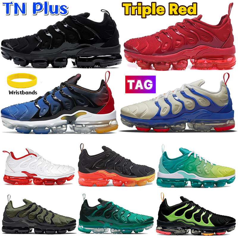 

Cushion Tn Plus Running Shoes Triple Black White Red Live Together Men Designer Sneakers USA Cherry Fresh Lemon Lime Purple Bleached Aqua Grape UNDFTD Women Trainers, #45- bubble wrap packaging