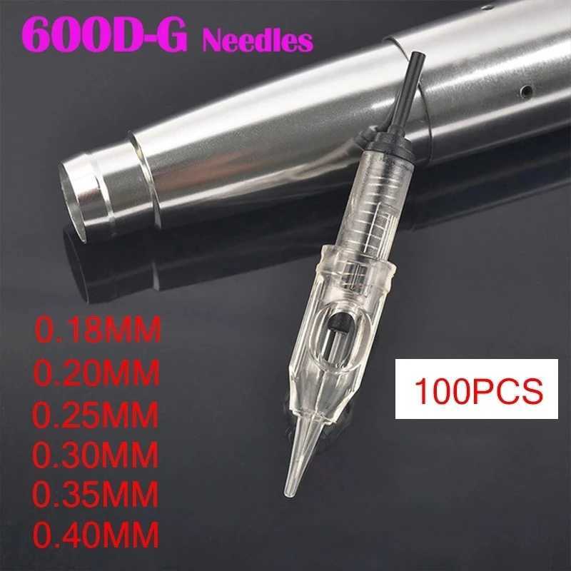 

Tattoo Needle 100pcs/lot 1RL Disposable Sterilized Permanent Makeup Cartridge Needles Tips For Eyebrow Lip Agulha Easy Click 210608