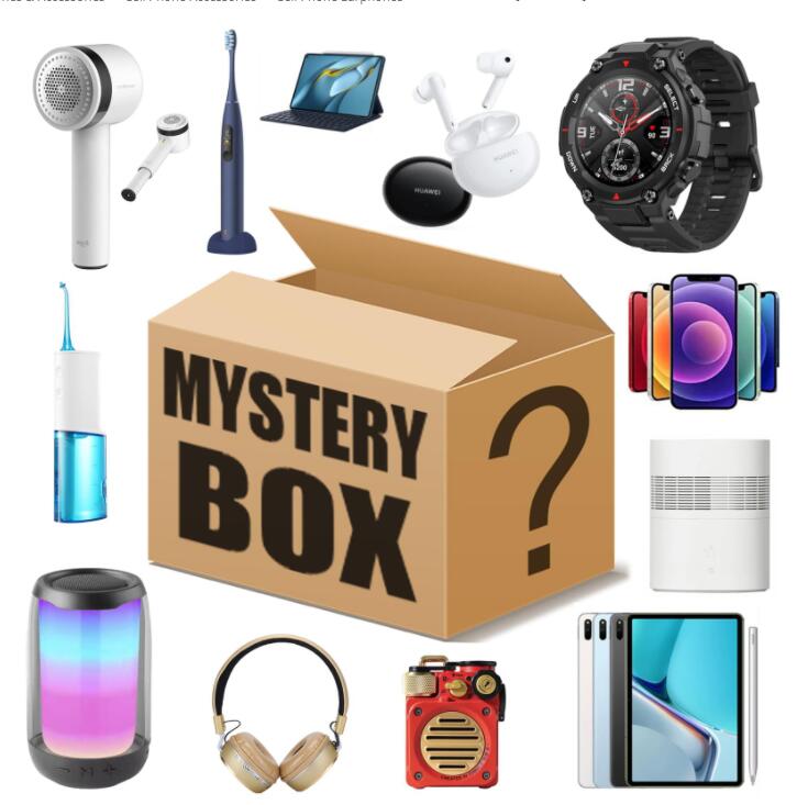 

50%off Mystery Box Electronics, Boxes Random, Birthday Surprise favors , Lucky for Adults Gift, Such As Drones, Gamepads, Earphones More Gifts, White