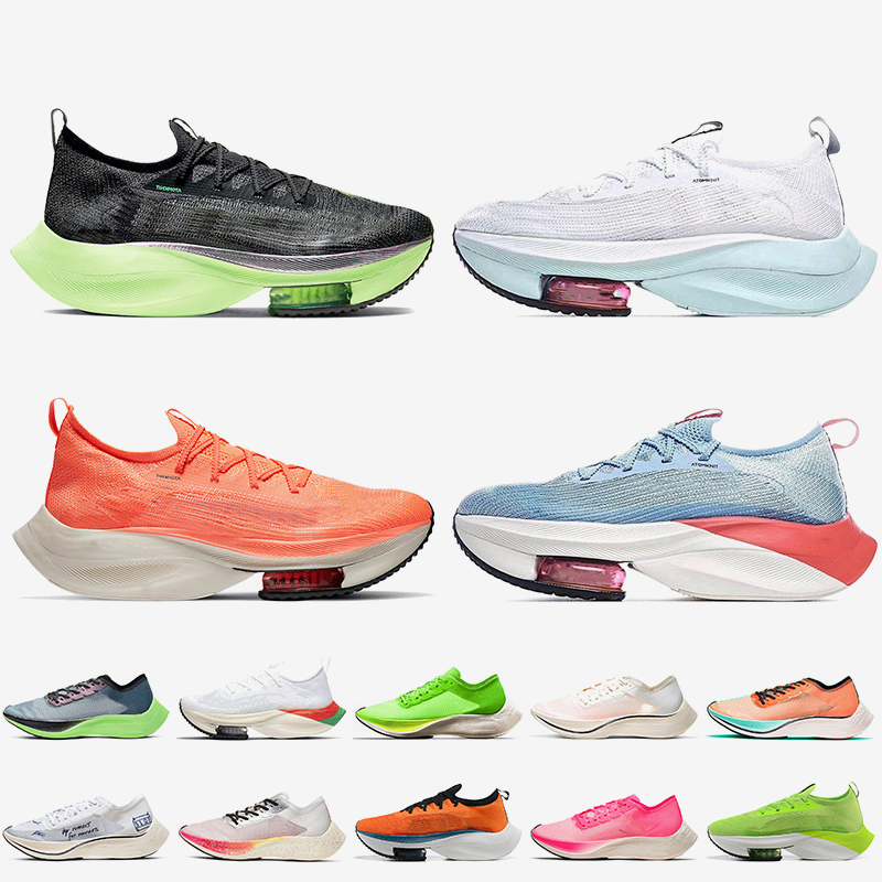 

Zoomx Next% Women Mens Running Shoes Black Electric Green Sail Be True Pink Volt Orange Marathon Jogging Sports Trainers Sneakers Size 36-45, #20 triple white 36-45