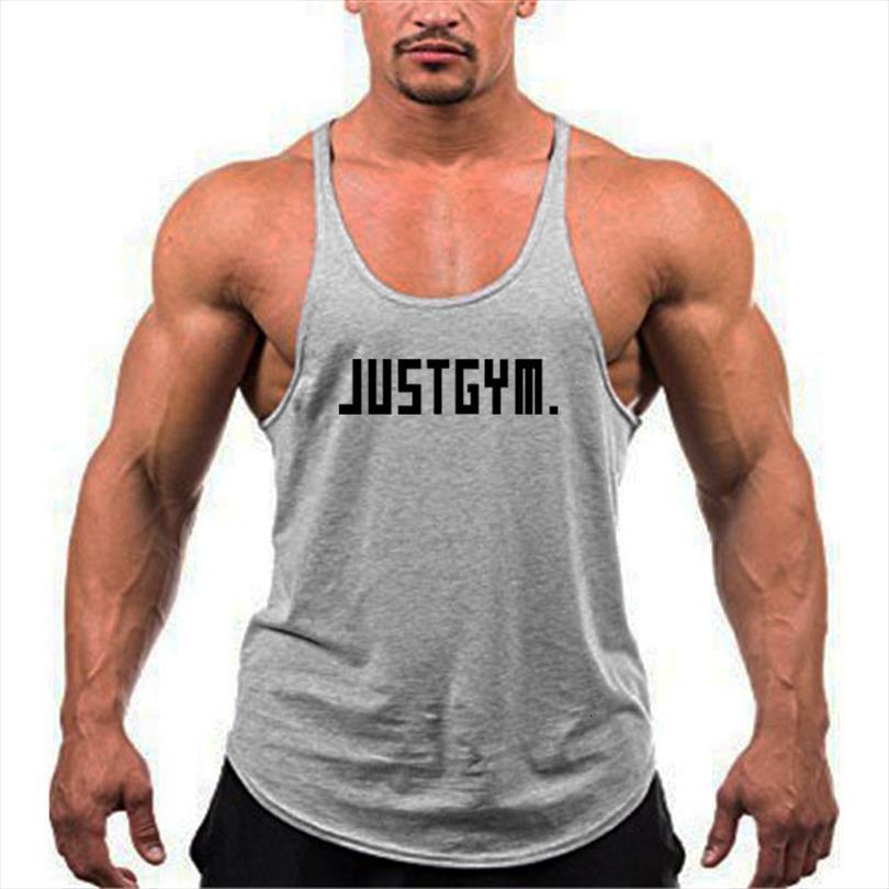 

mens gym cotton summer tank brand sports clothing bodybuilding fitness training sleeveless vest muscle running singlets, White;black