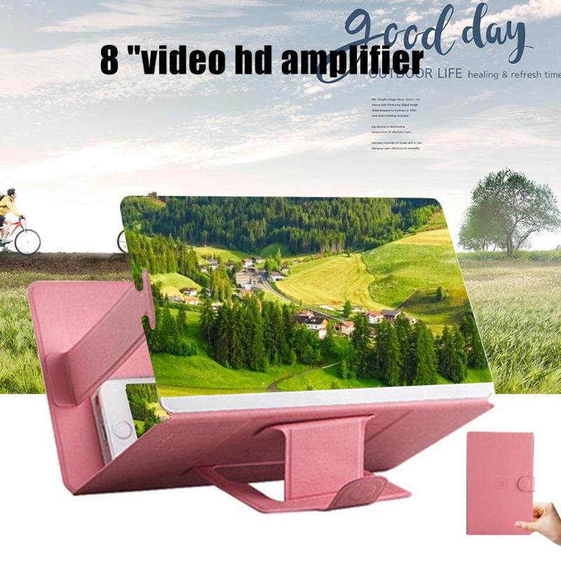 

Cell Phone Mounts & Holders 8 Inch Mobile Video HD Movie Screen Foldable Holder Lazy Bracket